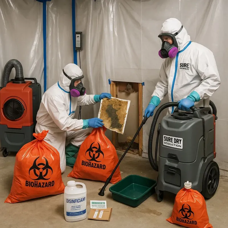 Contaminated Water Handling Protocols process in Corry, PA