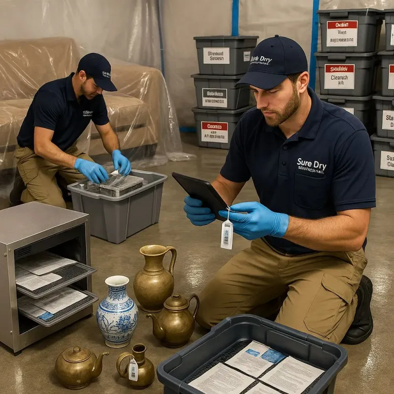 Content Protection and Restoration process in Corry, PA