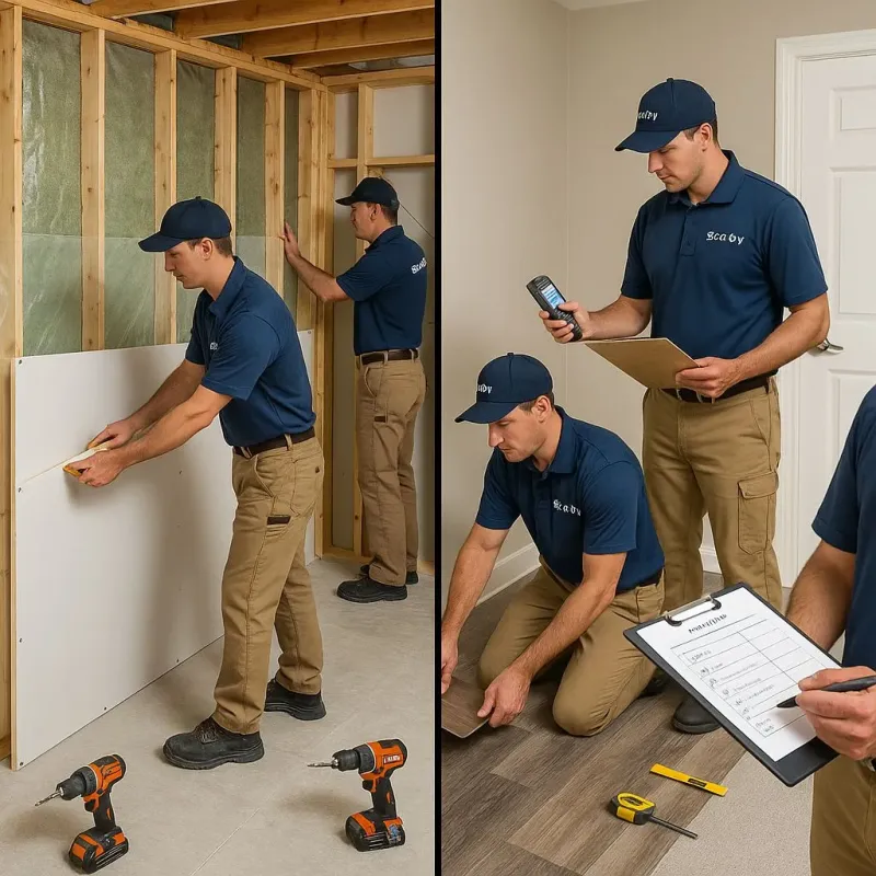 Repairs and Reconstruction process in Corry, PA