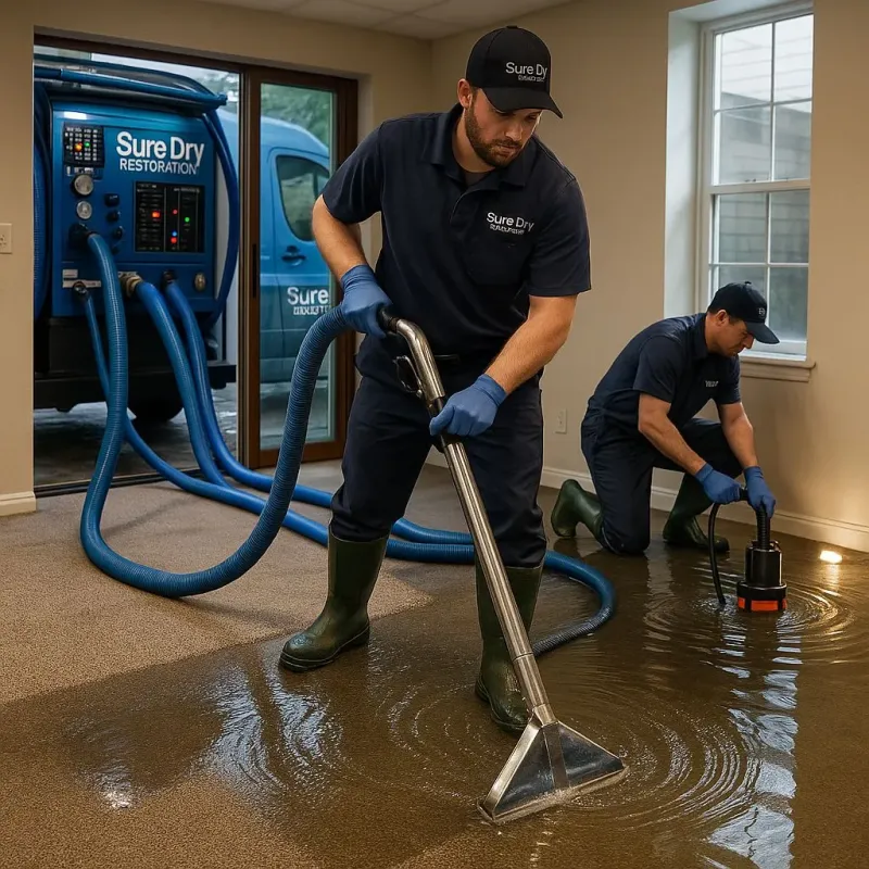 Water Extraction and Removal process in Corry, PA